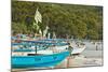 Outrigger Fishing Boats on West Beach of the Isthmus at This Major Beach Resort on the South Coast-Rob Francis-Mounted Photographic Print