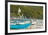 Outrigger Fishing Boats on West Beach of the Isthmus at This Major Beach Resort on the South Coast-Rob Francis-Framed Photographic Print