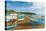 Outrigger Fishing Boats on West Beach of the Isthmus at This Major Beach Resort on the South Coast-Rob Francis-Stretched Canvas