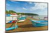 Outrigger Fishing Boats on West Beach of the Isthmus at This Major Beach Resort on the South Coast-Rob Francis-Mounted Photographic Print