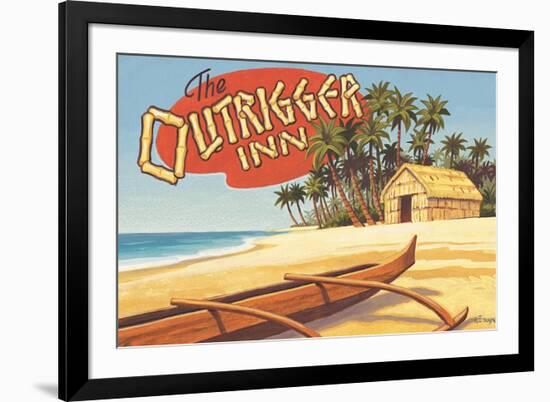 Outrigger Inn, Hawaii-Kerne Erickson-Framed Art Print