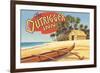 Outrigger Inn, Hawaii-Kerne Erickson-Framed Art Print