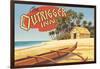 Outrigger Inn, Hawaii-Kerne Erickson-Framed Art Print