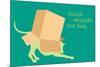 Outside Box - Green Version-Dog is Good-Mounted Art Print