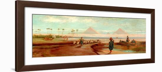 Outside Cairo-Frederick Goodall-Framed Giclee Print