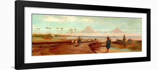 Outside Cairo-Frederick Goodall-Framed Giclee Print