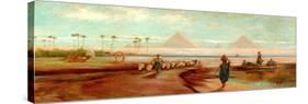 Outside Cairo-Frederick Goodall-Stretched Canvas