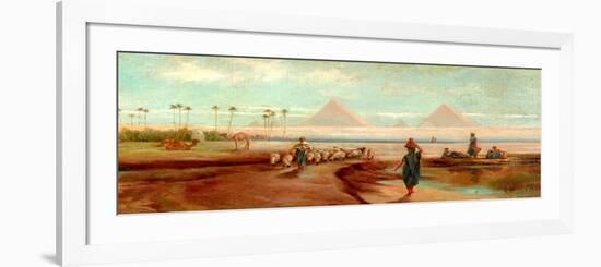 Outside Cairo-Frederick Goodall-Framed Giclee Print