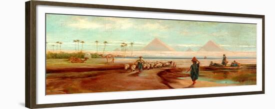 Outside Cairo-Frederick Goodall-Framed Giclee Print