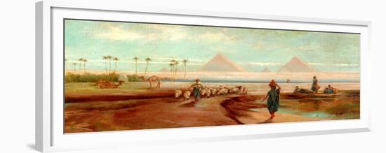 Outside Cairo-Frederick Goodall-Framed Giclee Print