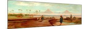 Outside Cairo-Frederick Goodall-Mounted Giclee Print