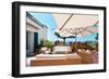 Outside Exterior with Sea View from Terrace-zveiger-Framed Photographic Print