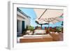 Outside Exterior with Sea View from Terrace-zveiger-Framed Photographic Print