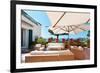 Outside Exterior with Sea View from Terrace-zveiger-Framed Photographic Print