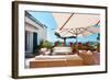 Outside Exterior with Sea View from Terrace-zveiger-Framed Photographic Print