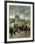 Outside Les Invalides, Paris-Jean-Baptiste Edouard Detaille-Framed Giclee Print