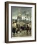 Outside Les Invalides, Paris-Jean-Baptiste Edouard Detaille-Framed Giclee Print