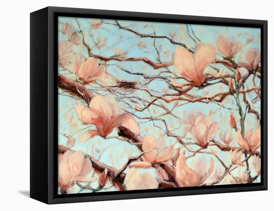Outside My Window-Holly Van Hart-Framed Stretched Canvas