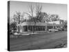 Outside of George Higgins Pontiac Dealership-Wallace Kirkland-Stretched Canvas