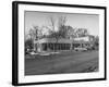 Outside of George Higgins Pontiac Dealership-Wallace Kirkland-Framed Premium Photographic Print