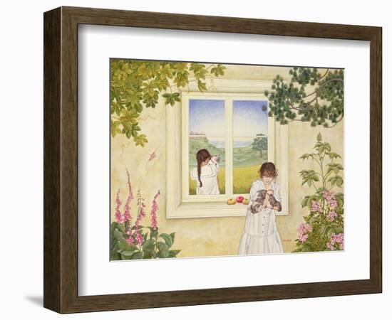 Outside Out Times Julie, 1988-Ditz-Framed Giclee Print