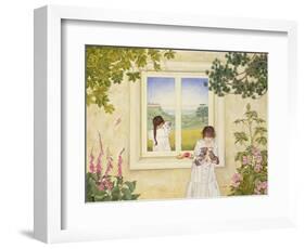 Outside Out Times Julie, 1988-Ditz-Framed Giclee Print