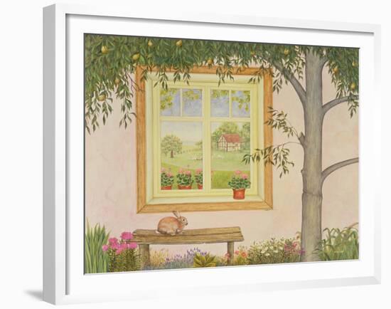 Outside Out-Ditz-Framed Giclee Print