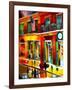 Outside Pat O Briens Bar-Diane Millsap-Framed Art Print