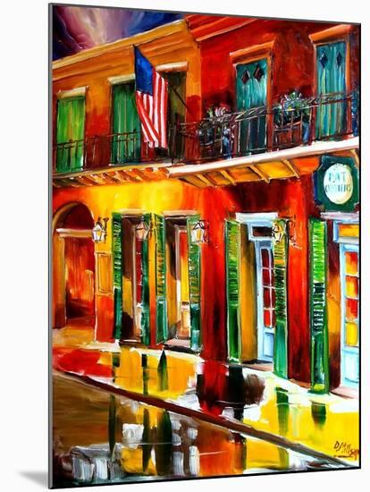 Outside Pat O Briens Bar-Diane Millsap-Mounted Art Print