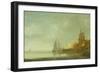 Outside Rotterdam-Simon Jacobsz Vlieger-Framed Giclee Print