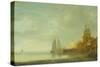 Outside Rotterdam-Simon Jacobsz Vlieger-Stretched Canvas