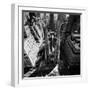 Outside St. Patricks Cathedral During Pope Paul VI's Visit-Michael Rougier-Framed Premium Photographic Print