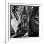 Outside St. Patricks Cathedral During Pope Paul VI's Visit-Michael Rougier-Framed Photographic Print