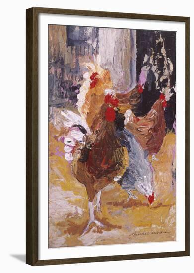 Outside the Barn-Anuk Naumann-Framed Giclee Print