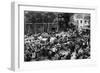 Outside the Central Market, Paris, 1931-Ernest Flammarion-Framed Giclee Print