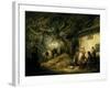 Outside the Dolphin Inn, 1792-George Morland-Framed Giclee Print