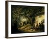 Outside the Dolphin Inn, 1792-George Morland-Framed Giclee Print