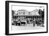 Outside the Gare De L'Est, German-Occupied Paris, September 1940-null-Framed Giclee Print