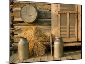 Outside the Kitchen, Ronald V. Jensen Historical Farm, Cache Valley, Utah, USA-Scott T. Smith-Mounted Photographic Print