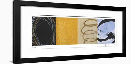 Outside the Lines 3-Maria Lobo-Framed Giclee Print