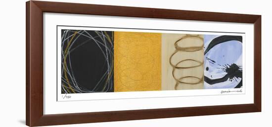 Outside the Lines 3-Maria Lobo-Framed Giclee Print