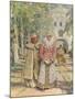 Outside the Monastery Gate, 1916-Vasily Ivanovich Navozov-Mounted Giclee Print