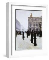 Outside the Opera, Paris, 1879-Jean Béraud-Framed Giclee Print