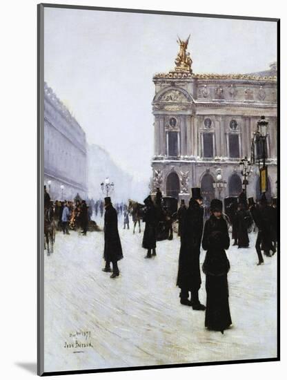 Outside the Opera, Paris, 1879-Jean Béraud-Mounted Giclee Print