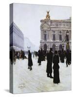 Outside the Opera, Paris, 1879-Jean Béraud-Stretched Canvas