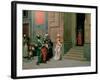 Outside the Palace-Ludwig Deutsch-Framed Giclee Print