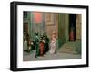 Outside the Palace-Ludwig Deutsch-Framed Giclee Print