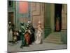 Outside the Palace-Ludwig Deutsch-Mounted Giclee Print