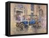 Outside the Ritz-Peter Miller-Framed Stretched Canvas