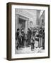 Outside the Soup Kitchen-LC Henley-Framed Art Print